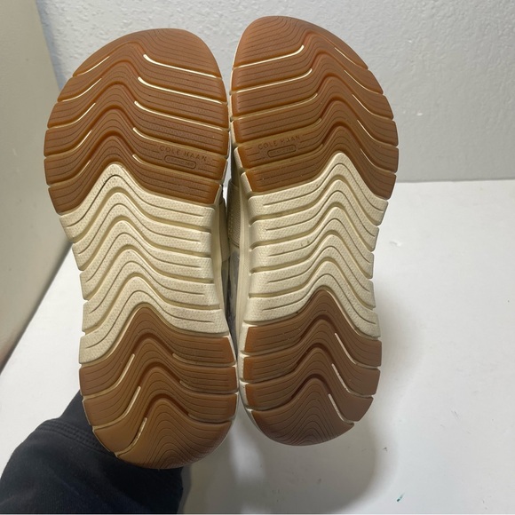 Cole Haan Zerogrand Flex Mary Jane Slip-On Ivory/White Cap Grey/Walnut Leopard - Picture 6 of 6